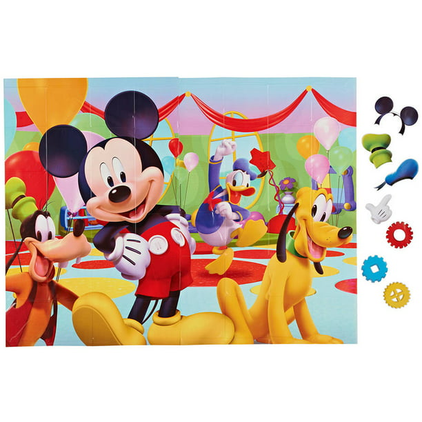 Mickey Clubhouse  backdrop party  birthday backdrop  7ft x 5ft free shipping